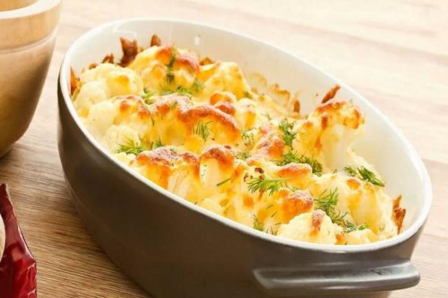 Быстрая, вкусная и полезная цветная капуста с грибами
