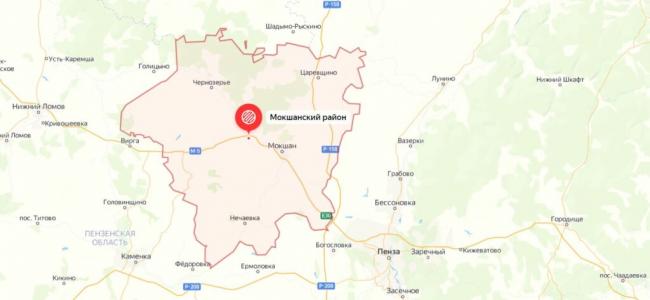 Грибная карта Пензенской области