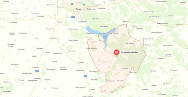 Грибная карта Пензенской области