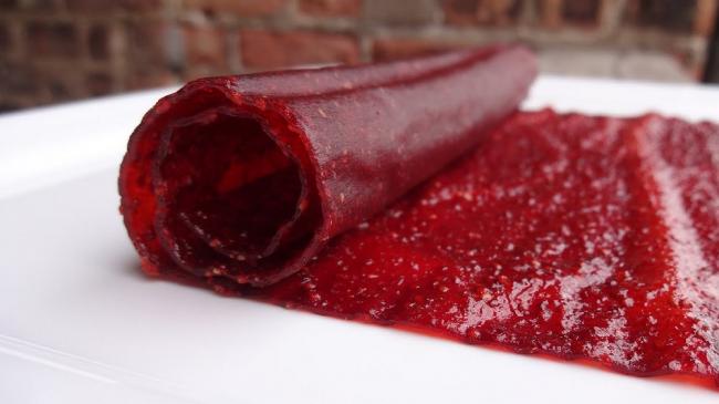 Готовая пастила из ягод кизила Ягодная пастила