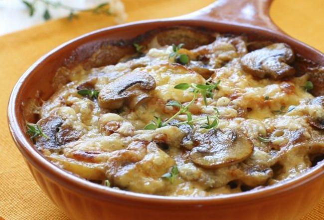 Как вкусно запечь вешенки в духовке